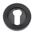 From The Anvil Round Euro Escutcheon - Beehive (LEAD TIME: 2-3 DAYS)
