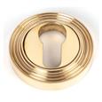 From The Anvil Round Euro Escutcheon - Beehive (LEAD TIME: 2-3 DAYS)
