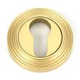 From The Anvil Round Euro Escutcheon - Beehive (LEAD TIME: 2-3 DAYS)