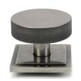 From The Anvil Brompton Centre Door Knob - Square (LEAD TIME: 2-3 DAYS)