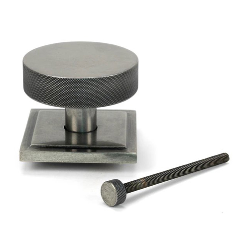 From The Anvil Brompton Centre Door Knob - Square (LEAD TIME: 2-3 DAYS)