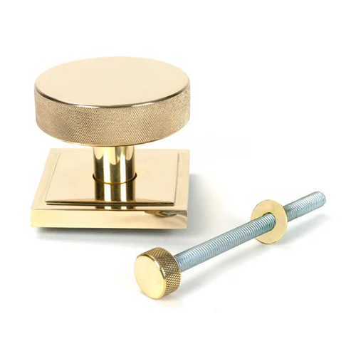 From The Anvil Brompton Centre Door Knob - Square (LEAD TIME: 2-3 DAYS)
