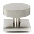 From The Anvil Brompton Centre Door Knob - Square (LEAD TIME: 2-3 DAYS)