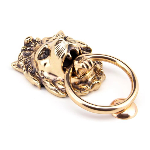 From The Anvil Lion Head Door Knocker (LEAD TIME: 2-3 DAYS)