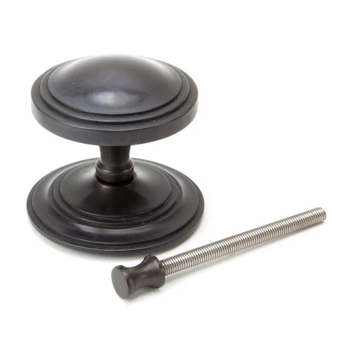 From The Anvil Art Deco Centre Door Knob (LEAD TIME: 2-3 DAYS)