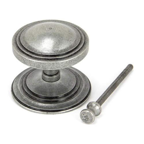 From The Anvil Art Deco Centre Door Knob (LEAD TIME: 2-3 DAYS)