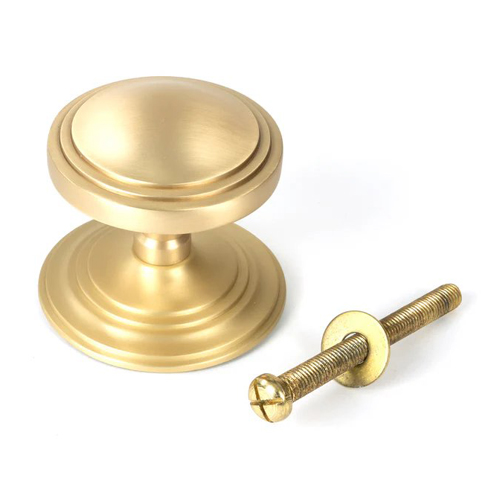 From The Anvil Art Deco Centre Door Knob (LEAD TIME: 2-3 DAYS)