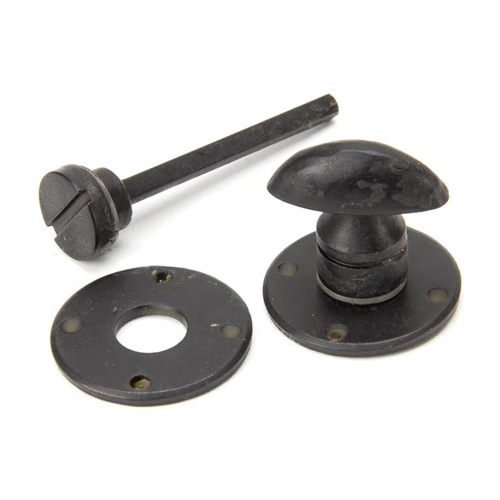 From The Anvil Round Thumbturn Set (Blacksmith) (LEAD TIME: 2-3 DAYS)