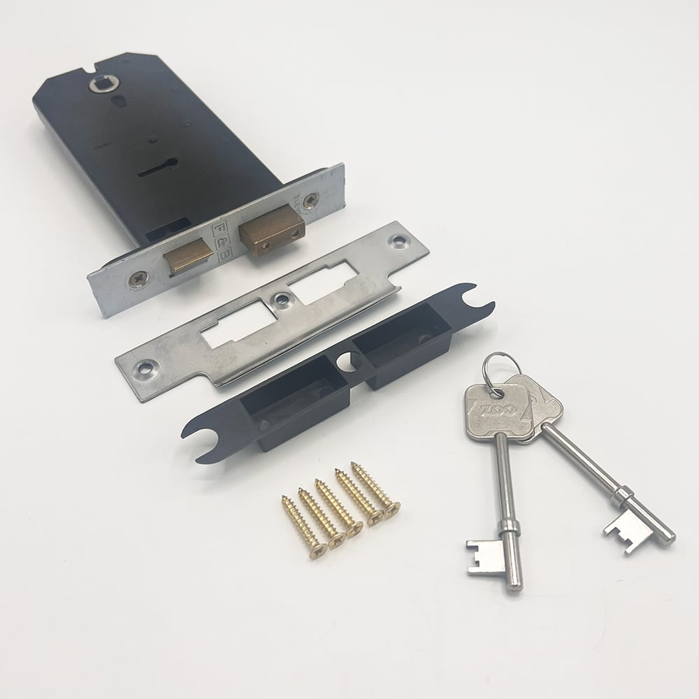 Zoo ZUKH Horzizontal 3L 6inch Mortice Sashlock