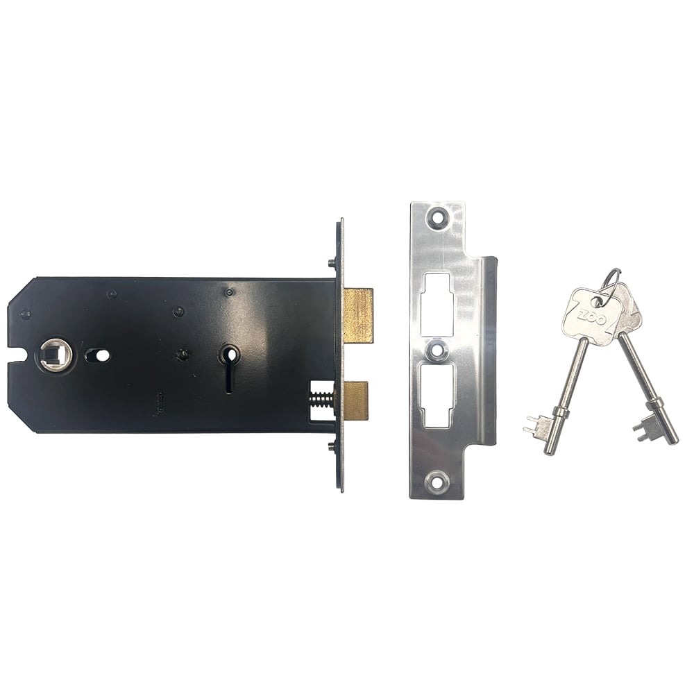 Zoo ZUKH Horzizontal 3L 6inch Mortice Sashlock