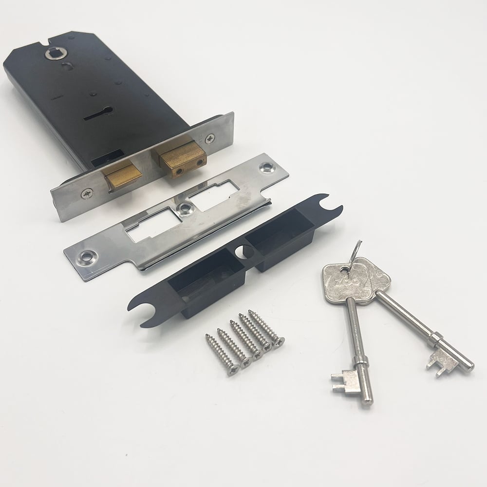 Zoo ZUKH Horzizontal 3L 6inch Mortice Sashlock