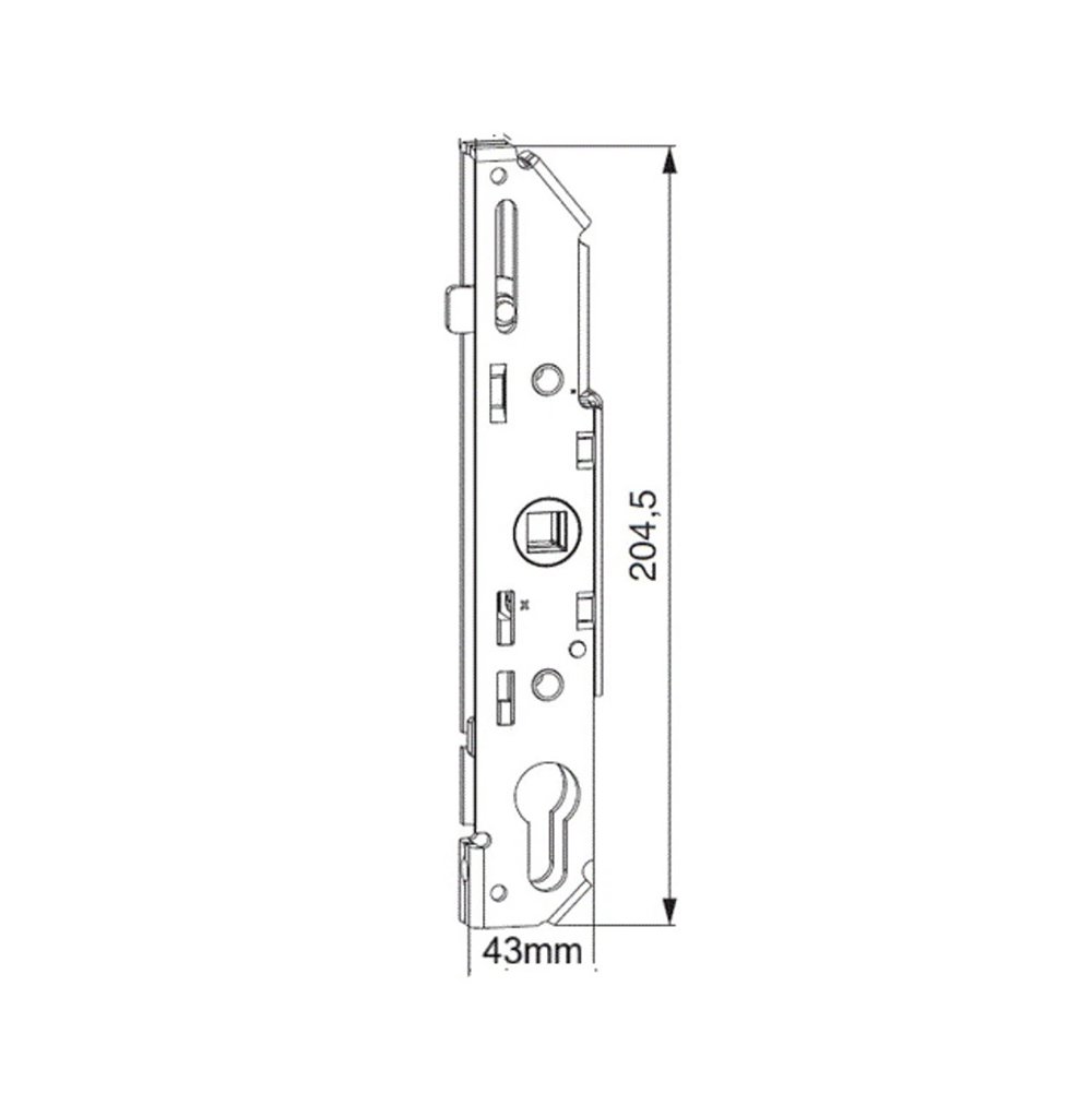 Maco Gearbox Only For Maco HS Lift & Slide Locks