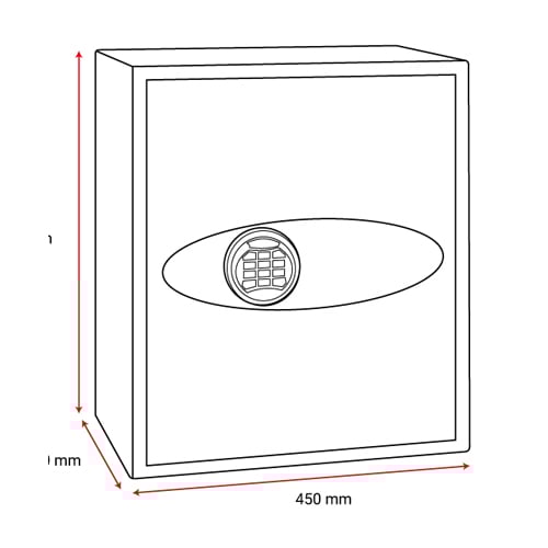 Phoenix SS1180 Series Security Safes (LEAD TIME: 2-3 DAYS)