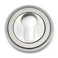 From The Anvil Round Euro Escutcheon - Art Deco (LEAD TIME: 2-3 DAYS)