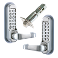 CODELOCKS CL0540 Back To Back Stainless Steel Digital Gate Lock With Adjustable Latch