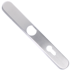 70mm PZ Cover Brushed Chrome