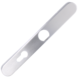 68mm PZ Cover Brushed Chrome