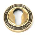 From The Anvil Round Euro Escutcheon - Beehive (LEAD TIME: 2-3 DAYS)