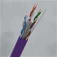 CQR CAT6UTP/PU/HF/305 Category Cable | Cat6 | Eca | LSZH | Purple | 305 (LEAD TIME: 2-3 DAYS)
