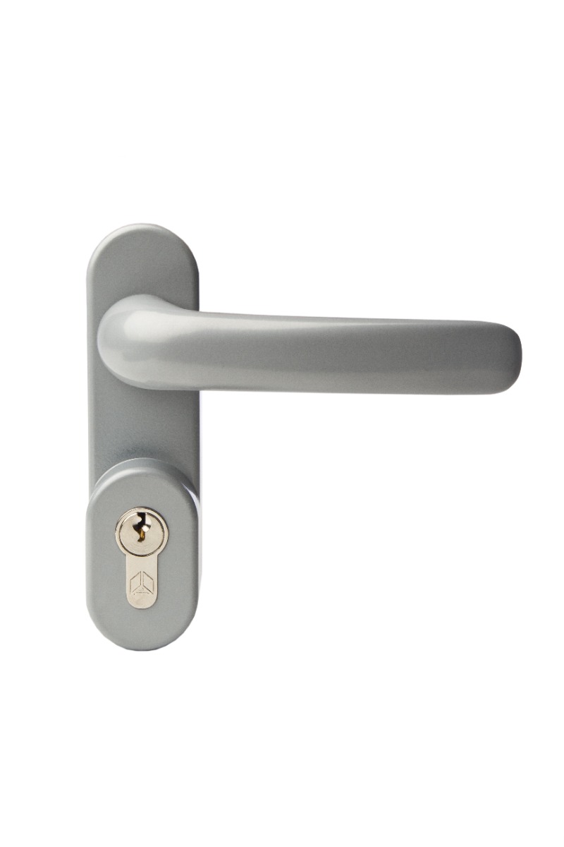 CQR SED-AD-L-NC Outside Access Device complete with lever handle & no cylinder (LEAD TIME: 2-3 DAYS)