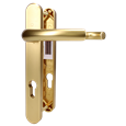 HOPPE Tokyo 92mm Door Furniture 230mm Backplate With 203mm Screw Centres