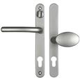 Fab & Fix Balmoral Lever Moveable Pad UPVC Multipoint Door Handles - with Snib 92mm/62mm Sprung 212mm Screw Centres