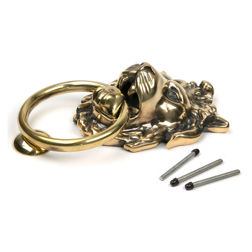 From The Anvil Lion Head Door Knocker (LEAD TIME: 2-3 DAYS)