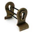 From The Anvil 50mm Euro Door Pull (Back To Back Fixings) (LEAD TIME: 2-3 DAYS)