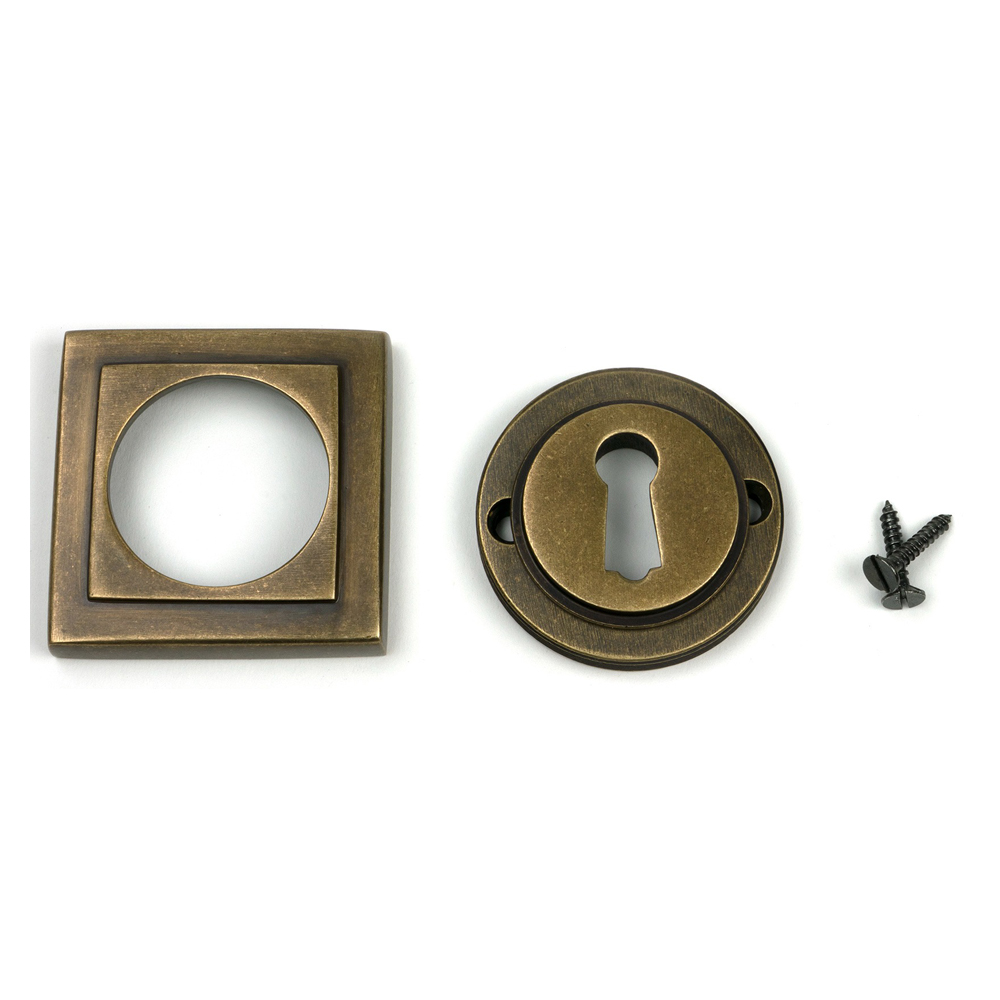 From The Anvil Round Escutcheon - Square (LEAD TIME: 2-3 DAYS)