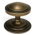 From The Anvil Art Deco Centre Door Knob (LEAD TIME: 2-3 DAYS)