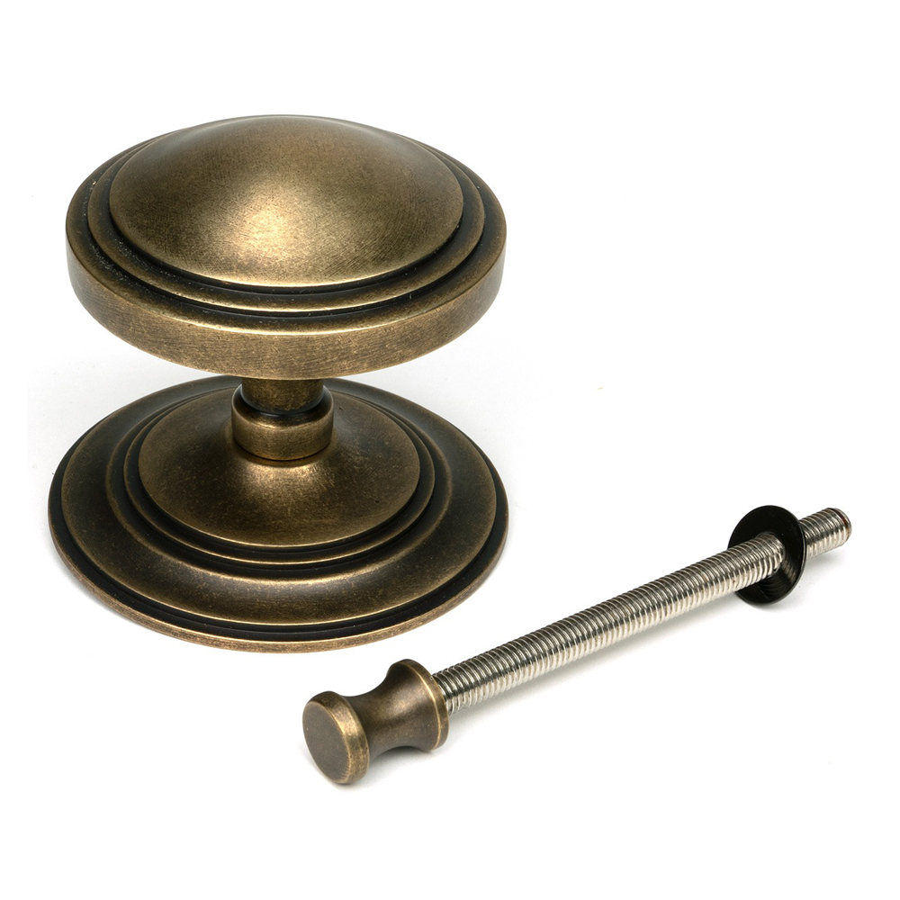 From The Anvil Art Deco Centre Door Knob (LEAD TIME: 2-3 DAYS)