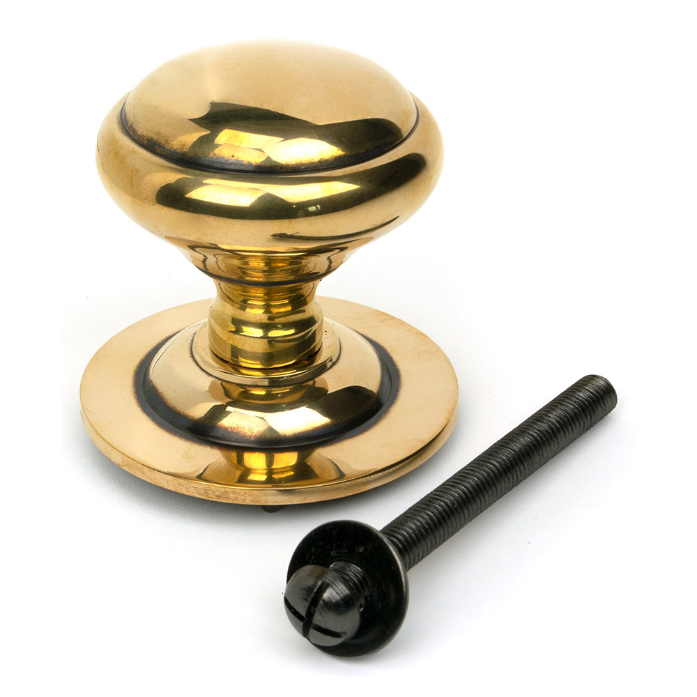 From The Anvil Round Centre Door Knob (LEAD TIME: 2-3 DAYS)