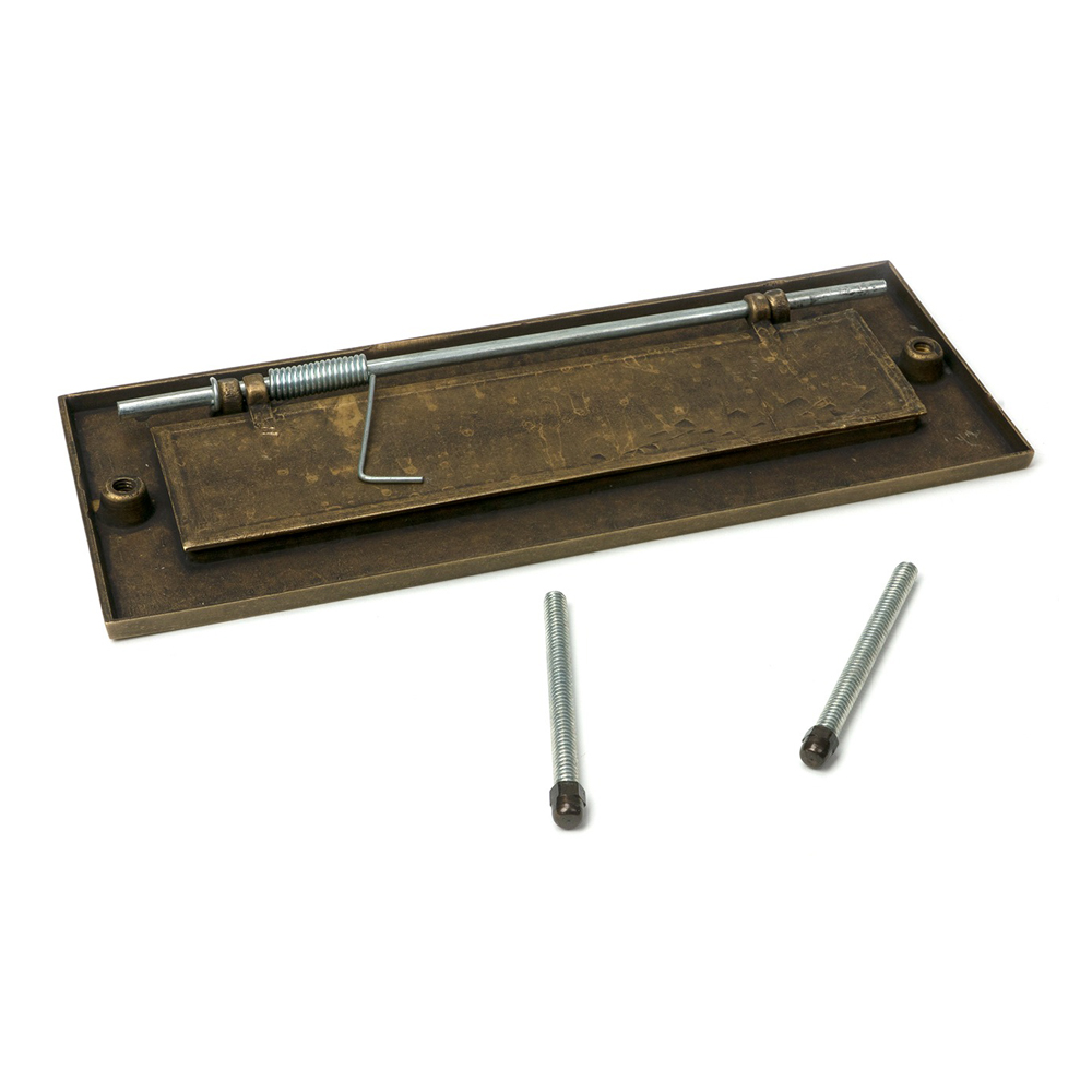 From The Anvil Small Letter Plate (LEAD TIME: 2-3 DAYS)