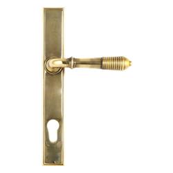 From The Anvil Reeded Slimline Lever Espag Lock Sets (LEAD TIME: 3-5 DAYS)
