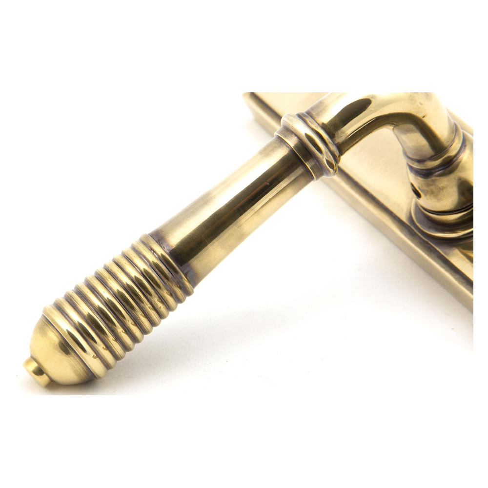From The Anvil Reeded Slimline Lever Espag Lock Sets (LEAD TIME: 3-5 DAYS)