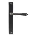 From The Anvil Reeded Slimline Lever Espag Latch Sets (LEAD TIME: 3-5 DAYS)