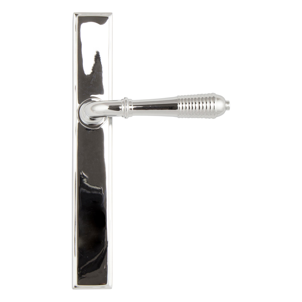 From The Anvil Reeded Slimline Lever Espag Latch Sets (LEAD TIME: 3-5 DAYS)