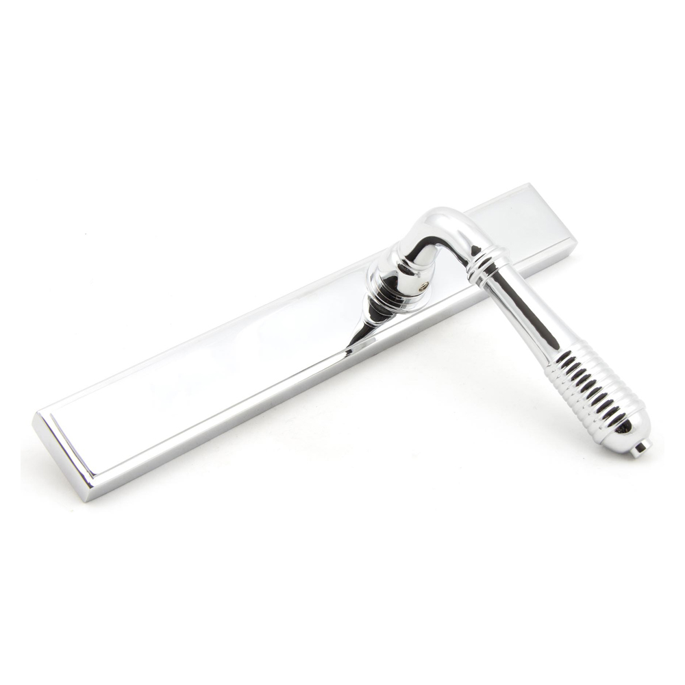 From The Anvil Reeded Slimline Lever Espag Latch Sets (LEAD TIME: 3-5 DAYS)