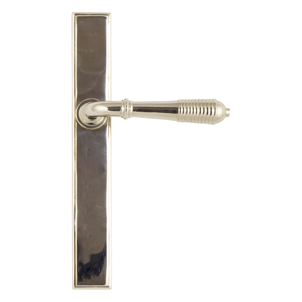 From The Anvil Reeded Slimline Lever Espag Latch Sets (LEAD TIME: 3-5 DAYS)