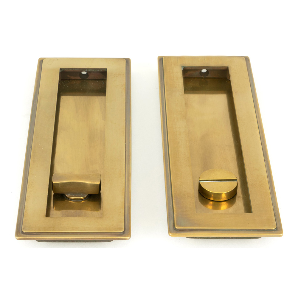From The Anvil Art Deco Rectangular Pull - Privacy Sets (LEAD TIME: 3-5 DAYS)