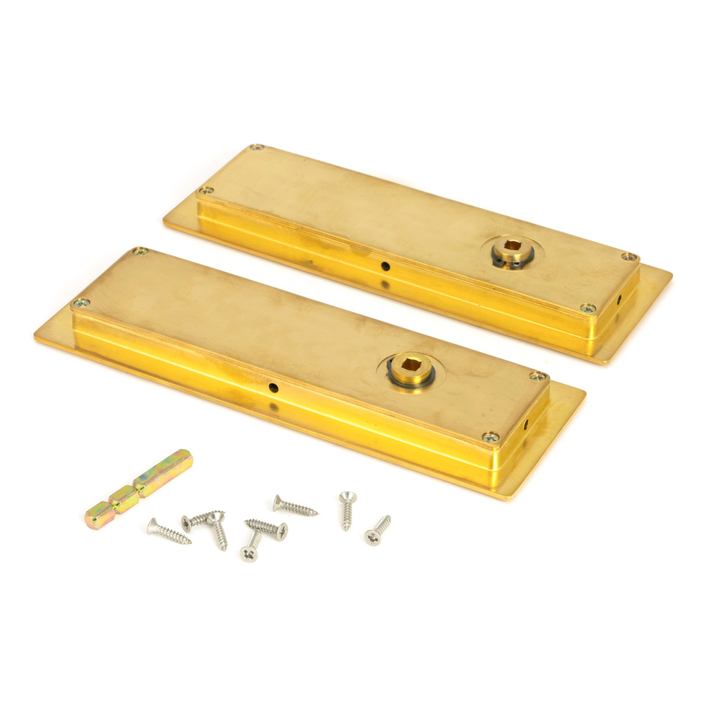 From The Anvil Art Deco Rectangular Pull - Privacy Sets (LEAD TIME: 3-5 DAYS)