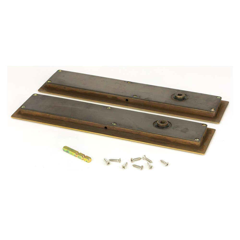 From The Anvil Art Deco Rectangular Pull - Privacy Sets (LEAD TIME: 3-5 DAYS)
