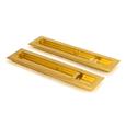 From The Anvil Art Deco Rectangular Pull - Privacy Sets (LEAD TIME: 3-5 DAYS)