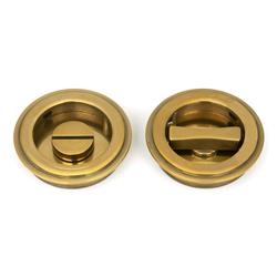 From The Anvil Art Deco Round Pull - Privacy Sets (LEAD TIME: 3-5 DAYS)