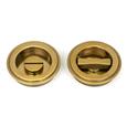 From The Anvil Art Deco Round Pull - Privacy Sets (LEAD TIME: 3-5 DAYS)