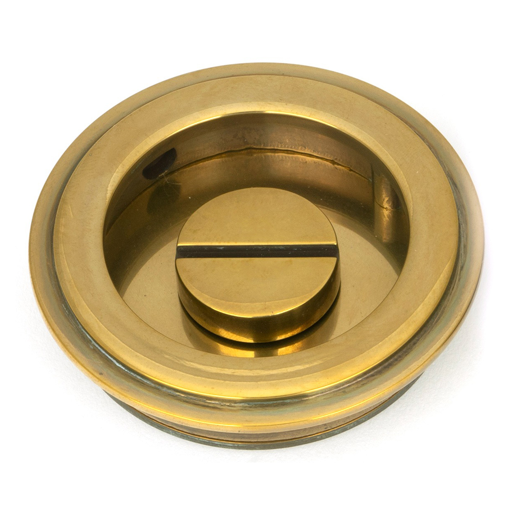From The Anvil Art Deco Round Pull - Privacy Sets (LEAD TIME: 3-5 DAYS)