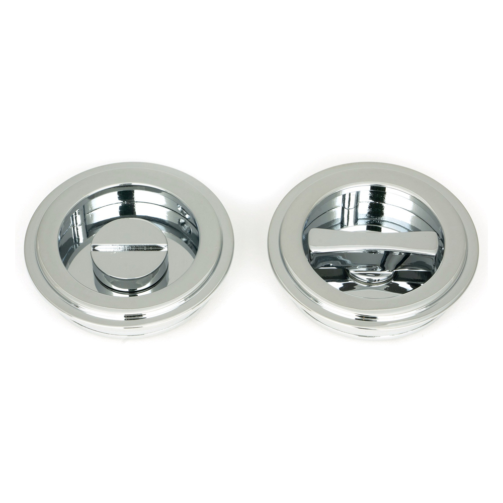 From The Anvil Art Deco Round Pull - Privacy Sets (LEAD TIME: 3-5 DAYS)