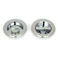 From The Anvil Art Deco Round Pull - Privacy Sets (LEAD TIME: 3-5 DAYS)