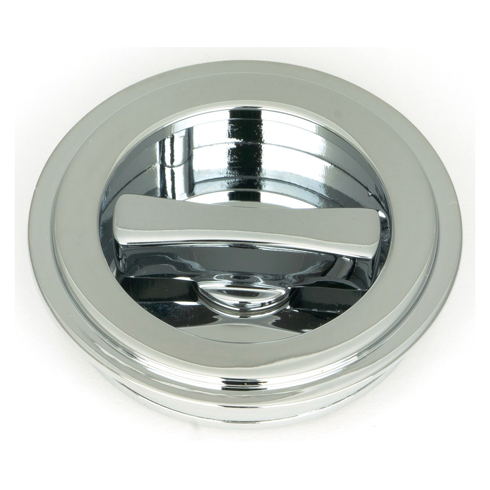 From The Anvil Art Deco Round Pull - Privacy Sets (LEAD TIME: 3-5 DAYS)