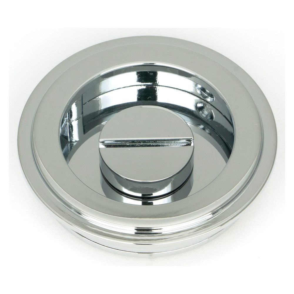 From The Anvil Art Deco Round Pull - Privacy Sets (LEAD TIME: 3-5 DAYS)
